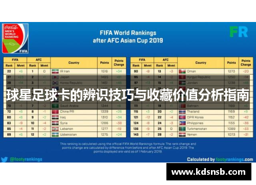 球星足球卡的辨识技巧与收藏价值分析指南