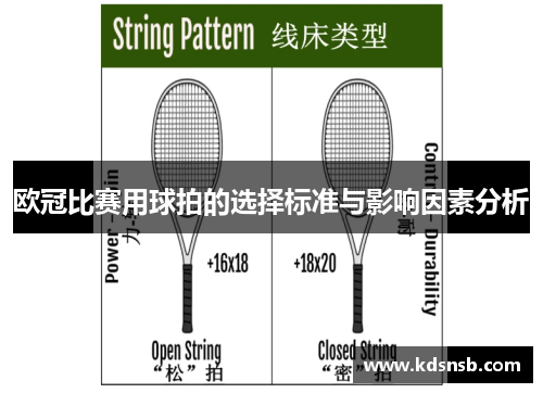 欧冠比赛用球拍的选择标准与影响因素分析